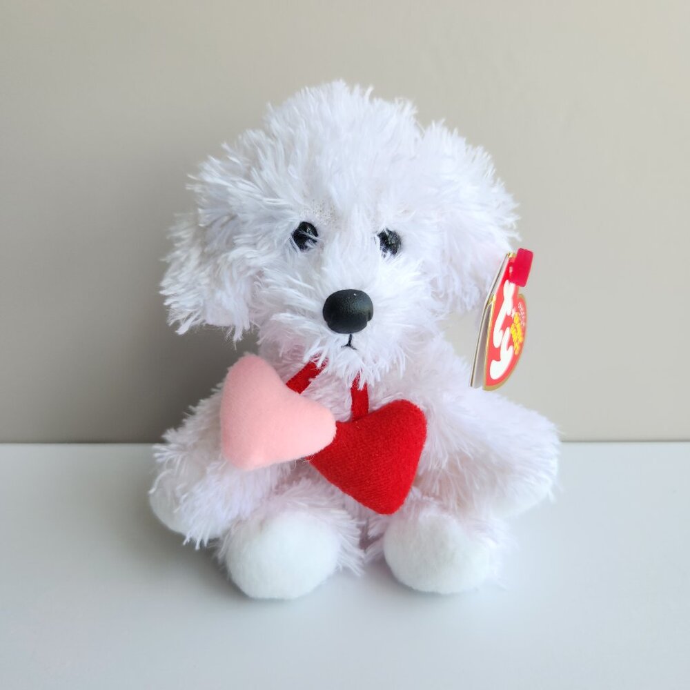 TY Beanie Babies "Loveypup" with Tags #40725 2007 Release Beanie Baby Original